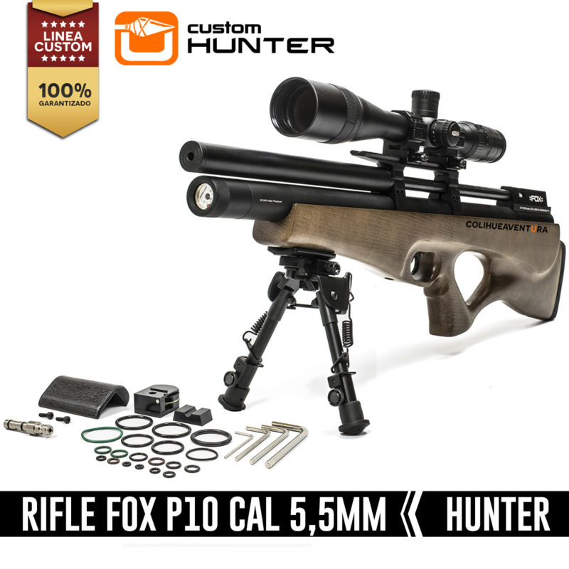 Rifle Pcp Fox M Plus Cal Mm Regulado Colihue Aventura