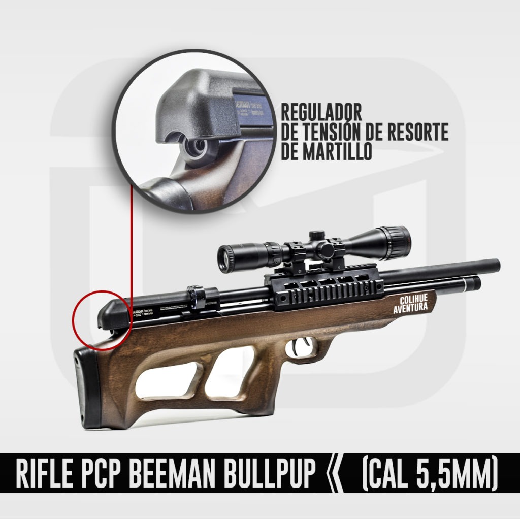 Rifle PCP Beeman Bullpup Cal 5 5mm Colihue Aventura