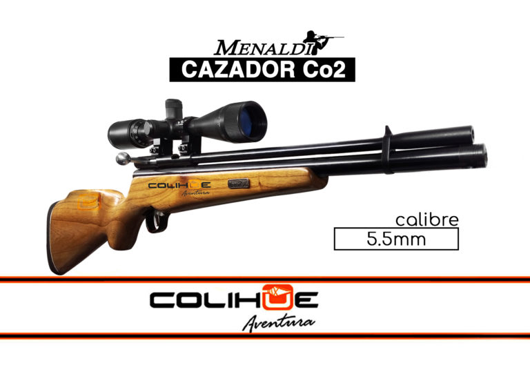 Rifle Co2 Menaldi Cazador cal 5,5mm