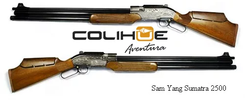 Rifle PCP Sumatra 2500 – 500 cc. cal 5,5  6,35