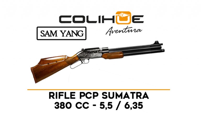 Rifle PCP Sumatra – 380 CC cal 5,5  6,35