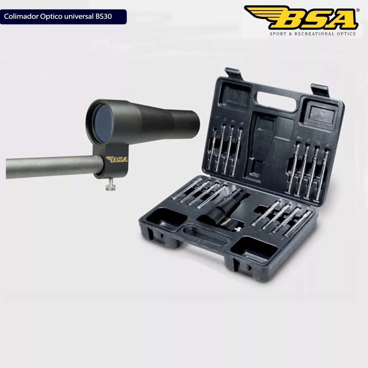 Colimador BSA para 15 calibres diferentes