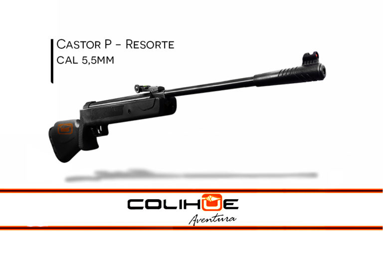 Rifle Aire Comprimido Castor Culata Polimero – 5,5 mm