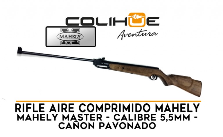 Rifle Aire Comprimido Mahely Master cal 5,5mm cañon Pavonado