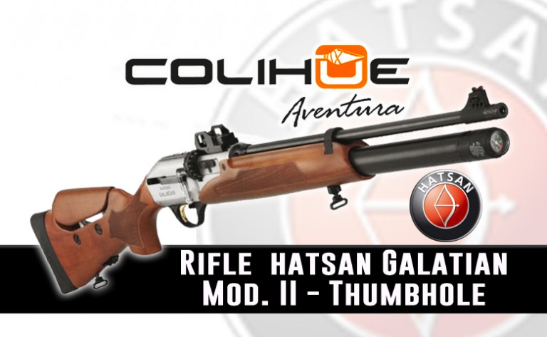 Rifle PCP HAtsan Galatian II cal 5,5mm – Cargador 14 disparos