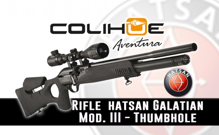 Rifle PCP HAtsan Galatian III cal 5,5mm – Cargador 14 disparos