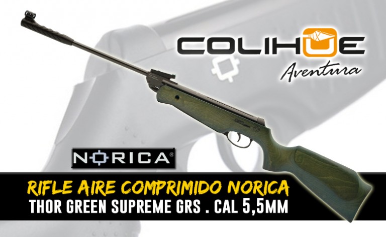 Rifle Nitro Piston Norica mod. Thor Green Supreme GRS cal 5,5mm