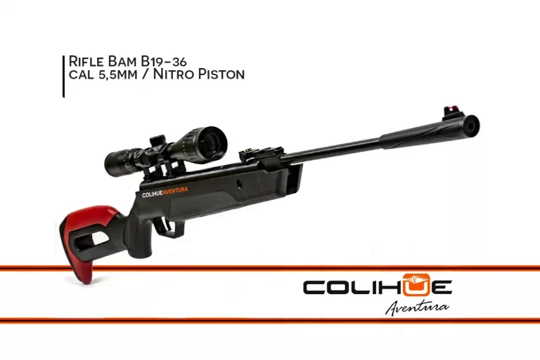 Rifle Nitro Piston Fox GR 1600 W cal 5,5mm - Colihue Aventura