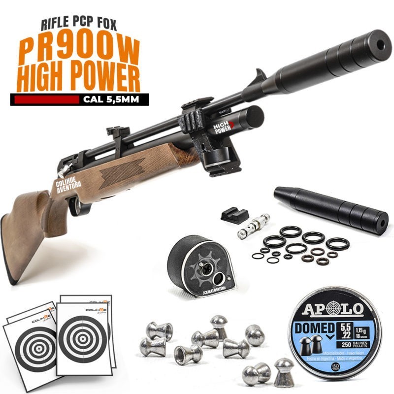 Rifle PCP Fox Pr900w High Power // cal 5,5mm