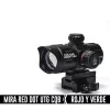 Mira Red Dot UTG // CQB T-DOT // Rojo y Verde - Imagen 2