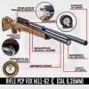 Rifle PCP Fox M11 G2 PLUS (cal 5,5mm// 6,35mm) - Imagen 3