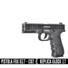 Pistola Co2 Fox G17 cal 4,5mm // Replica Glock 17 - Colihue Aventura