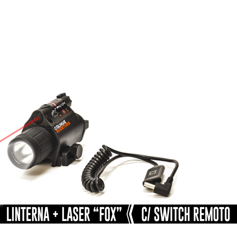 Linterna y Laser Fox c-switch remoto 3