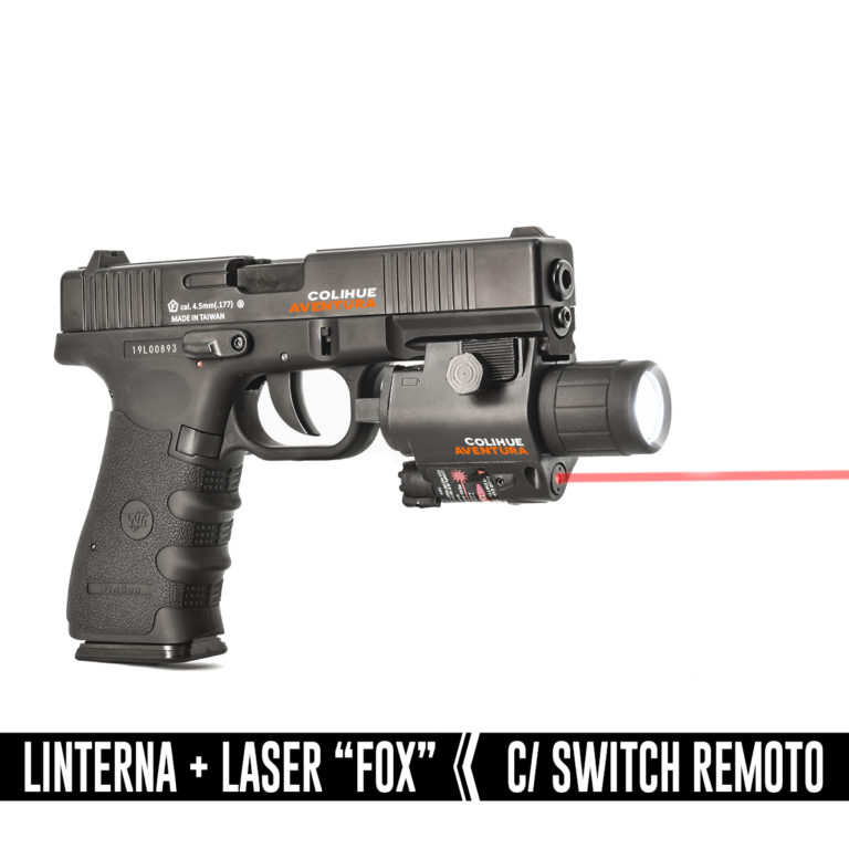 Linterna y Laser Fox c-switch remoto 5