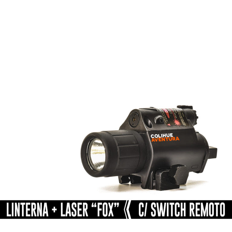 Linterna y Laser Fox c-switch remoto