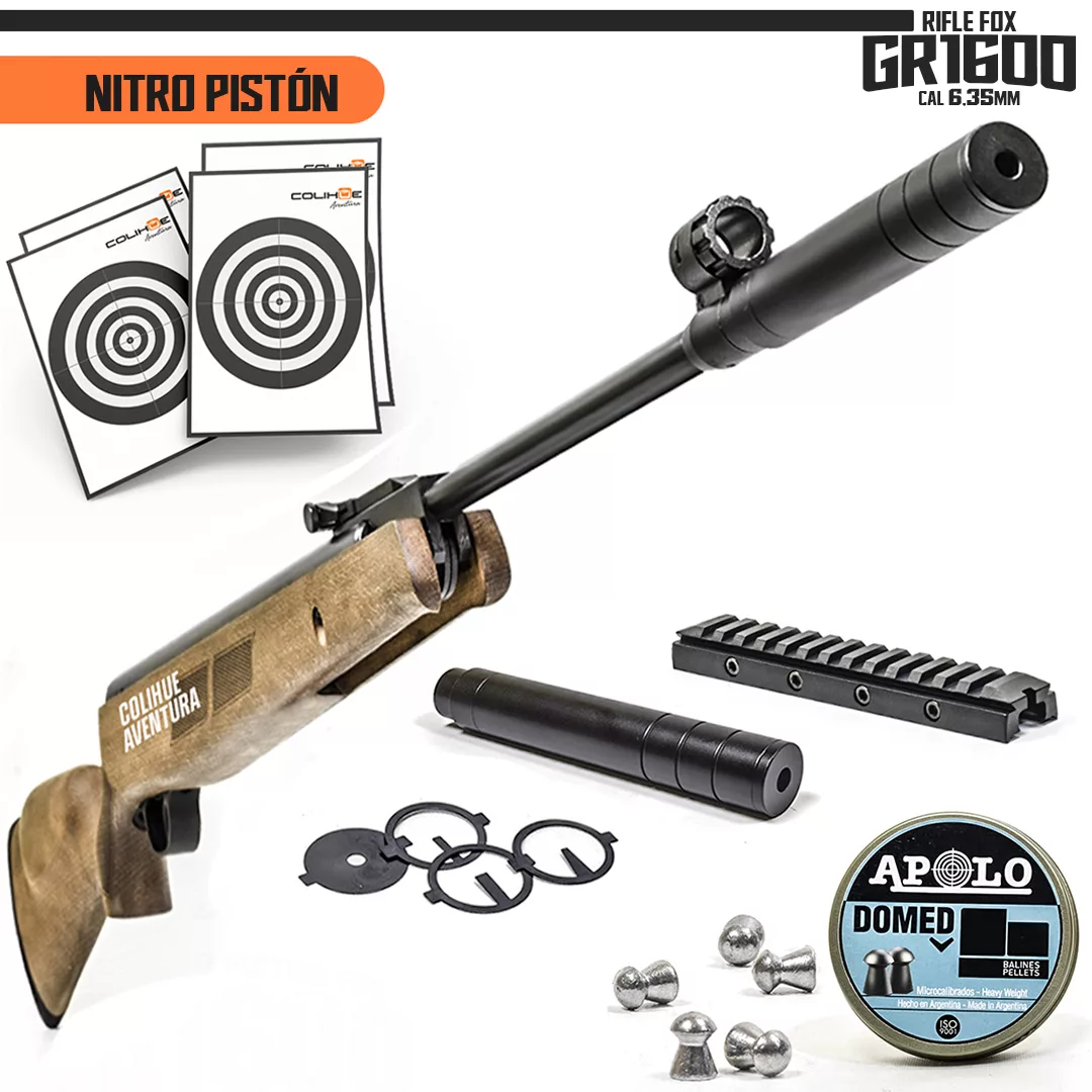 Rifle Fox Gr1600 "X-Nitro" (6.35mm) // Nitro Pistón