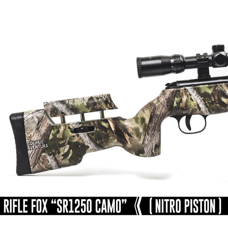 Rifle Aire Comprimido Fox Nitro Piston 1250 5,5mm Para Caza