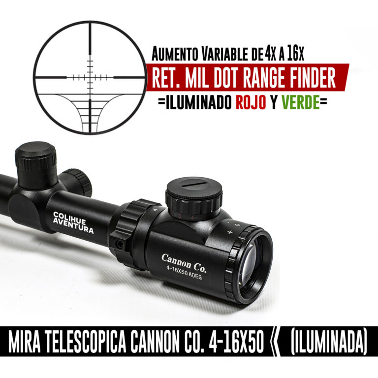 Mira Cannon Co 4-16x50 4
