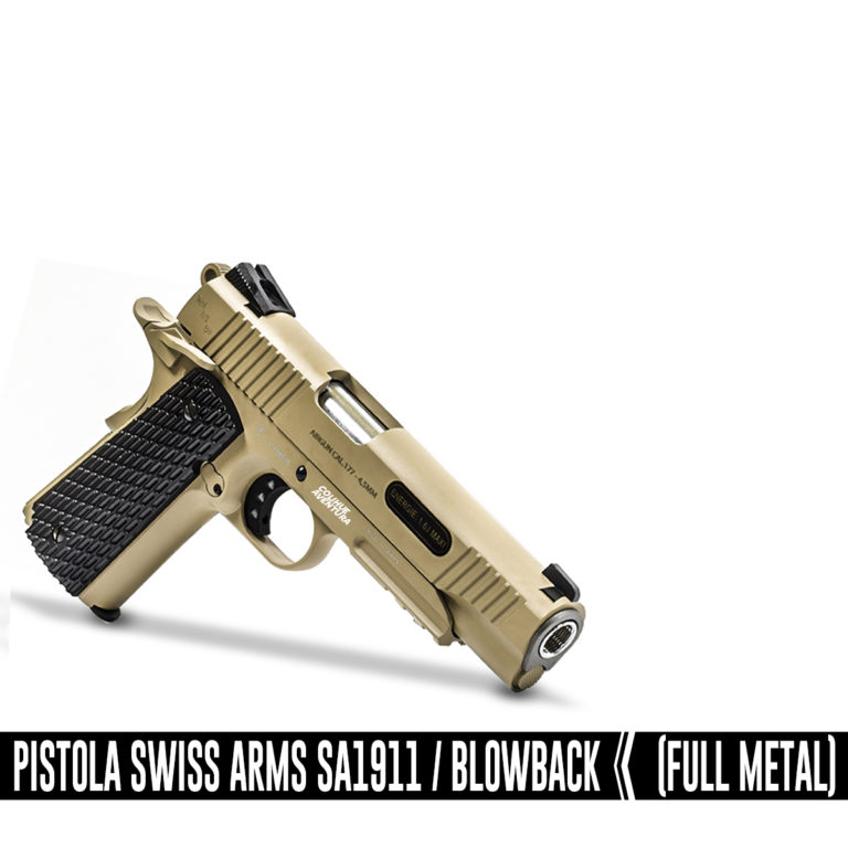 Swiss Arms P1911 mILITARY - BlowBack - Replica Colt 4