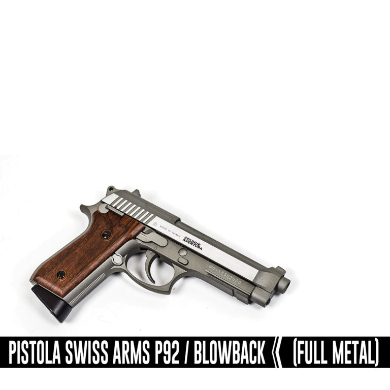 Swiss Arms P92 Inox - Replica Beretta 92 4