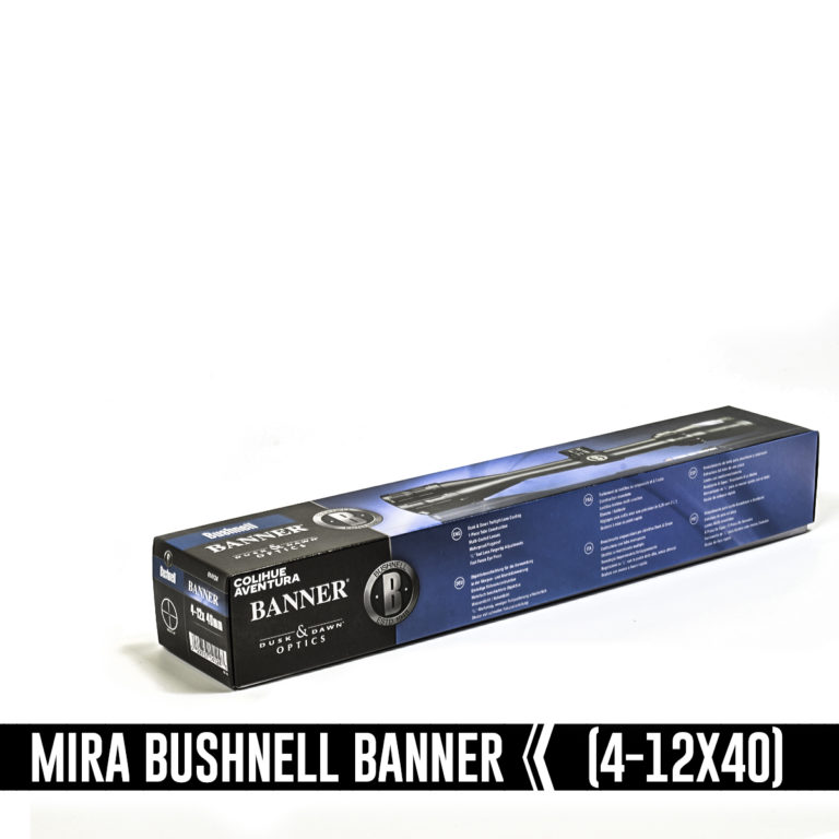 Mira Telescopica Bushnell Banner 4-12x40