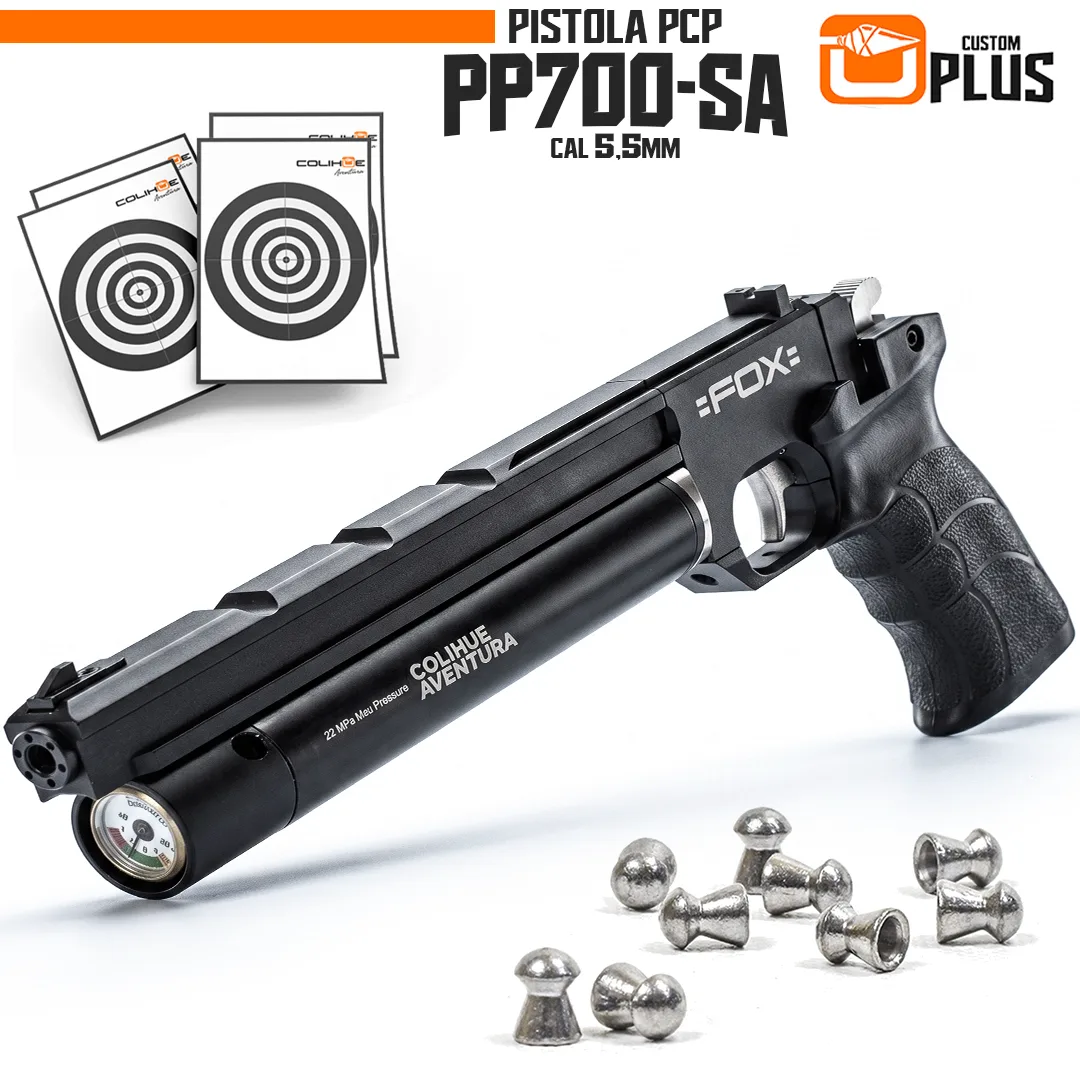 Pistola PCP Fox mod PP700 SA "Custom Plus" // cal 5.5mm