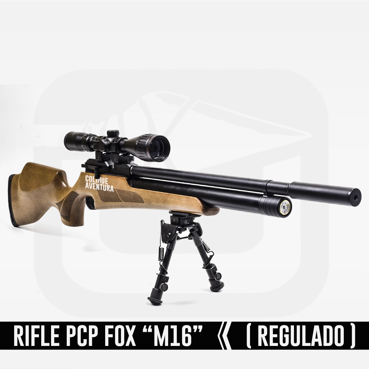 Rifle PCP Fox M Cal Mm Custom Plus Colihue Aventura