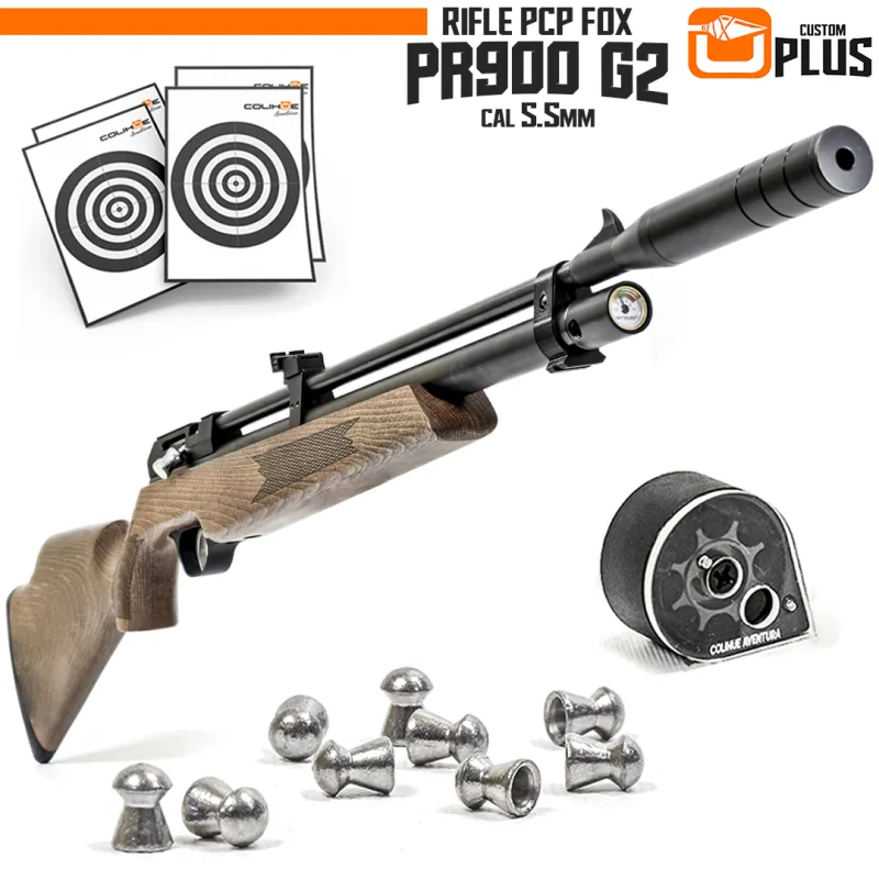 Rifle PCP Fox Pr900-G2 (cal 5,5mm) Custom Plus