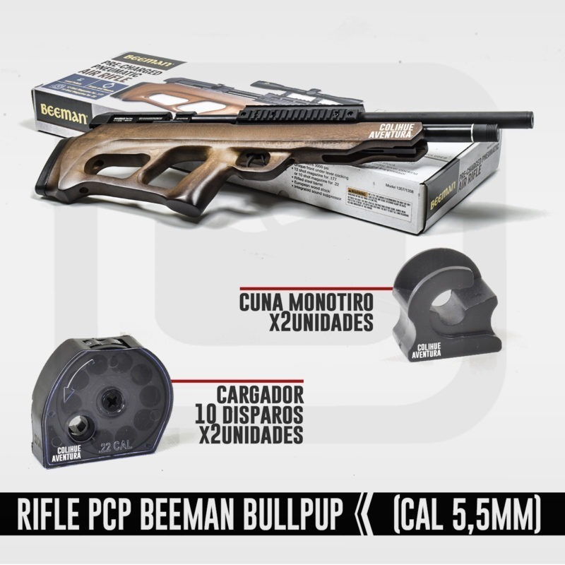 Rifle Pcp Beeman Bullpup Cal 5 5mm Colihue Aventura