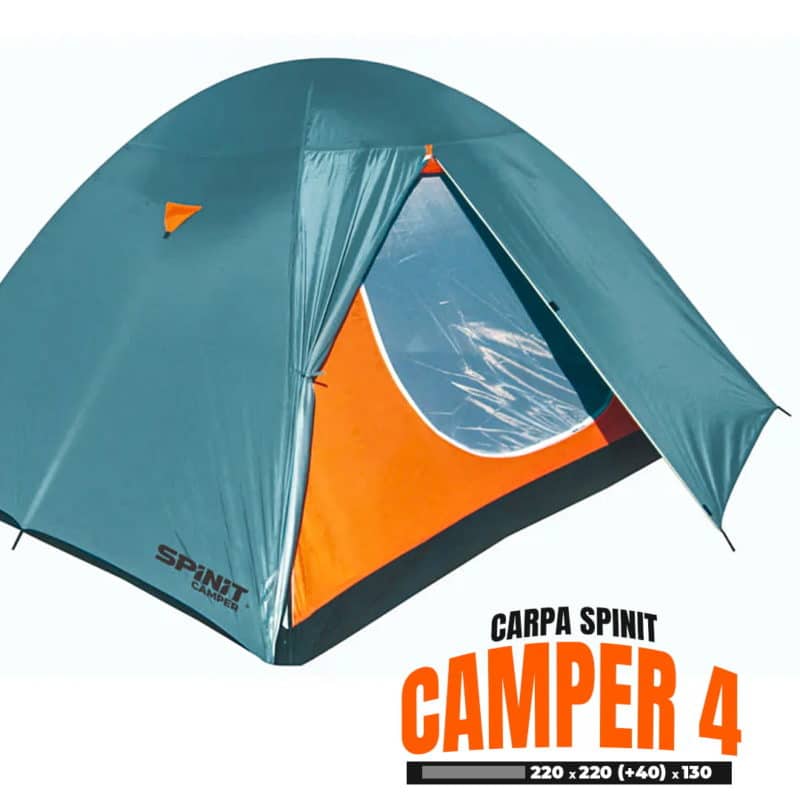 Carpa Spinit Camper 4 – (Celeste y Naranja)