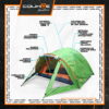 Carpa Spinit Traful 3 - Camping - Travesia - Imagen 2