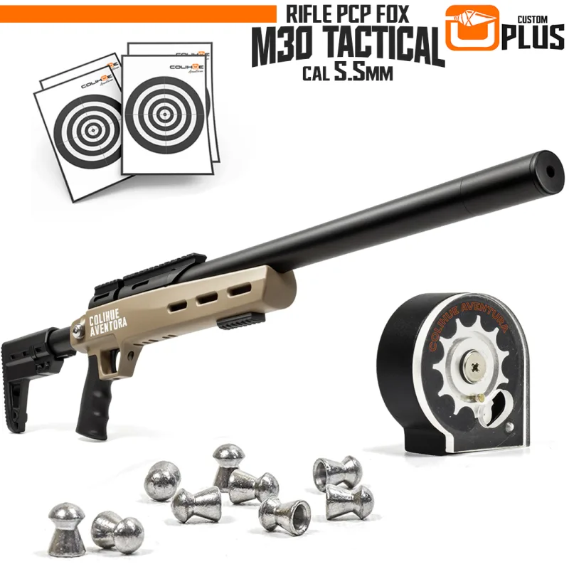 Rifle Pcp Fox M30 Tactical 3.0 (cal 5.5mm) Custom Plus