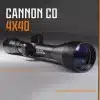 Mira Telescópica Cannon Co 4x40 - Imagen 4