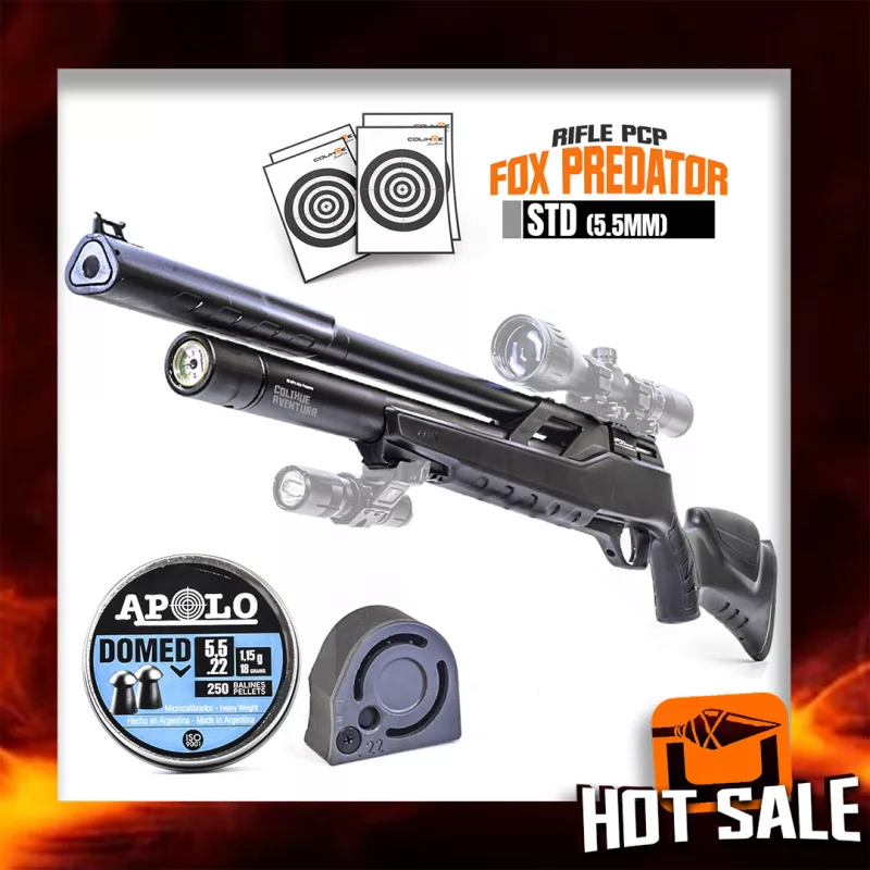Rifle PCP Fox Predator Carabina // cal 5,5mm
