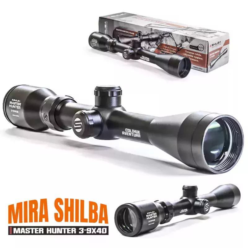 Mira Telescopica Shilba Master Hunter – 3-9×40 ret German 4