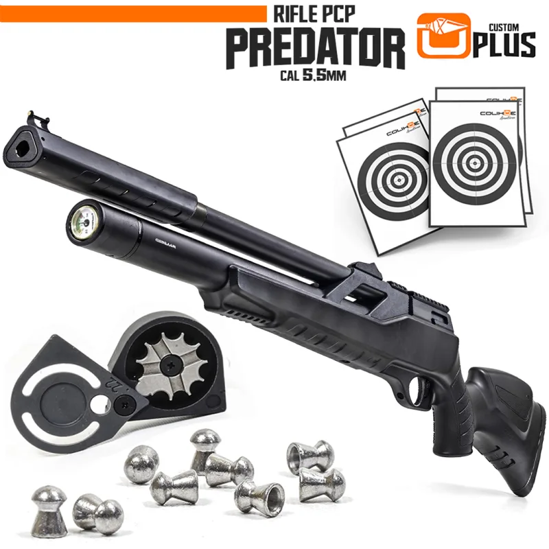 Rifle PCP Fox Predator cal 5,5mm - Custom Plus
