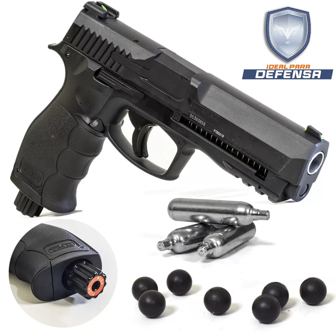 Pistola Co2 Disuasiva - Umarex TP50 cal .50 (+ Postas + Co2 x3) - Colihue  Aventura