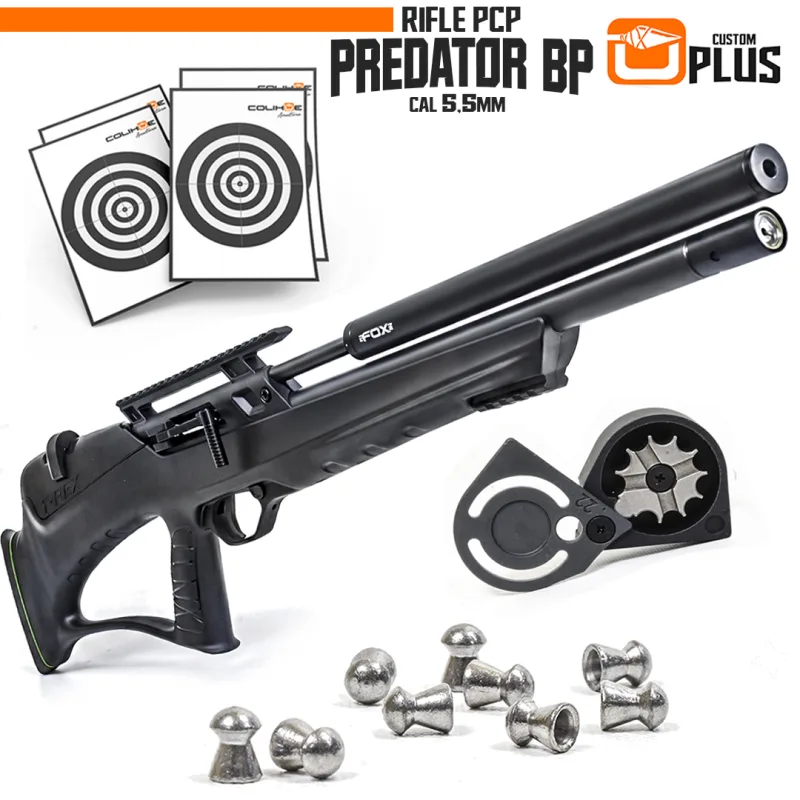 Rifle PCP Fox Predator Bullpup (Custom Plus) // cal 5,5mm