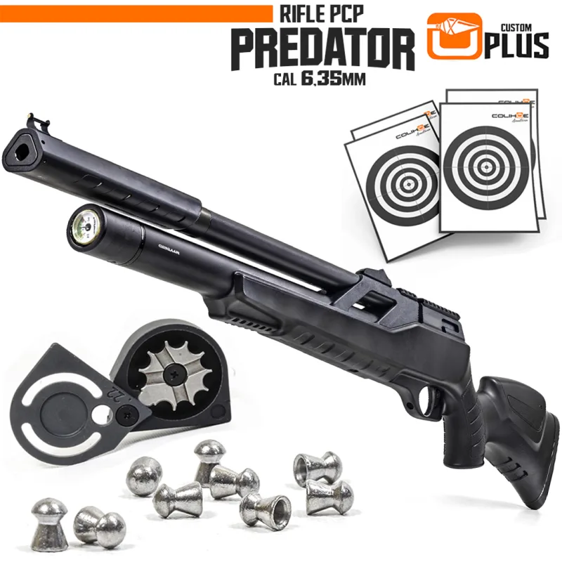 Rifle PCP Fox mod. Predator cal 6,35mm "Custom Plus"