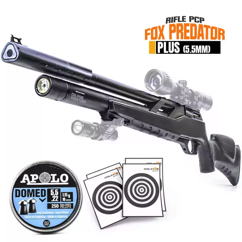 Rifle PCP Fox Predator cal 5,5mm – Custom Plus