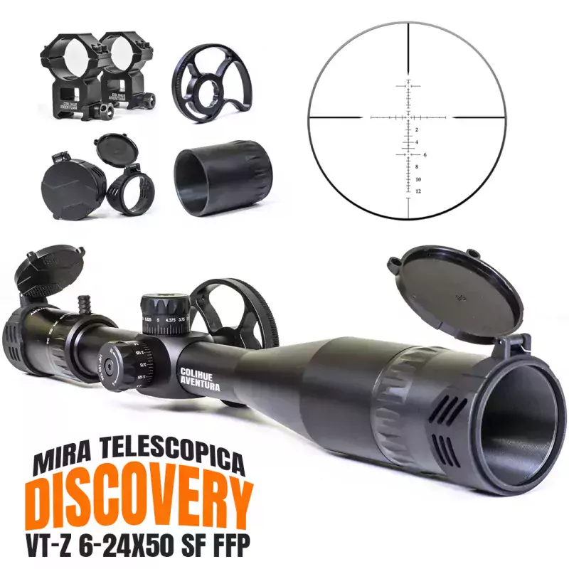 Mira Telescopica Discovery VT-Z 6-24x50SF FFP