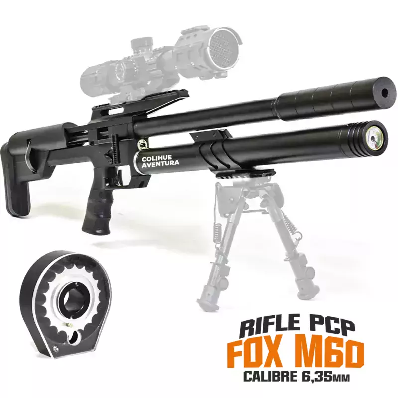 Rifle PCP Fox mod. M60 (cal 6.35mm)