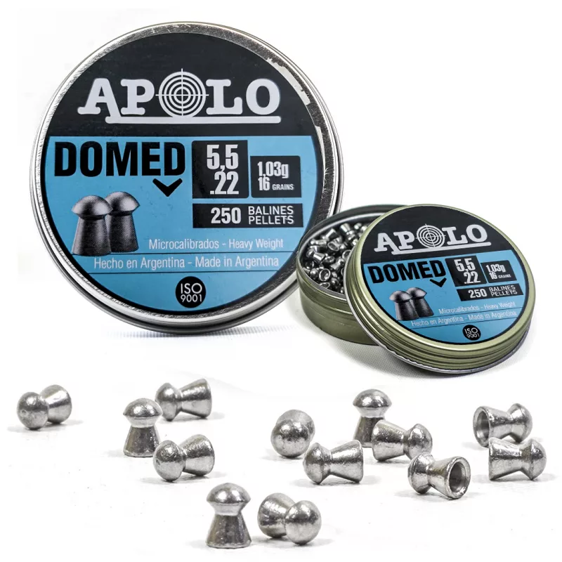Balines Apolo Domed cal 5,5mm – 16gr
