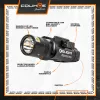Linterna Tactica Oligth "Baldr Pro R" - Linterna + Laser - Imagen 2