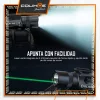 Linterna Tactica Oligth "Baldr Pro R" - Linterna + Laser - Imagen 8