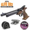 Pistola Co2 "Fox Elite" cal 5,5mm - p/ tubos 12 gramos