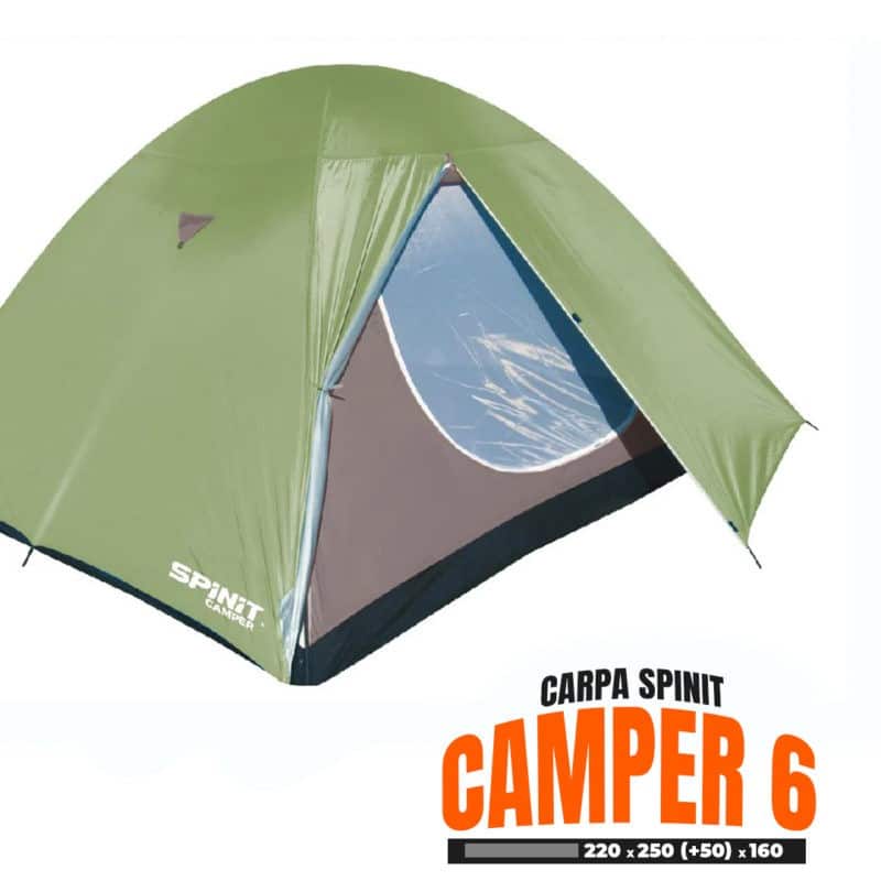 Carpa Spinit Camper 6 – (Celeste y Naranja) (copia)