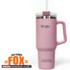 Vaso Acero Inoxidable Fox Long Cup 1.2lts - Con Tapa y Sorbete - Imagen 5