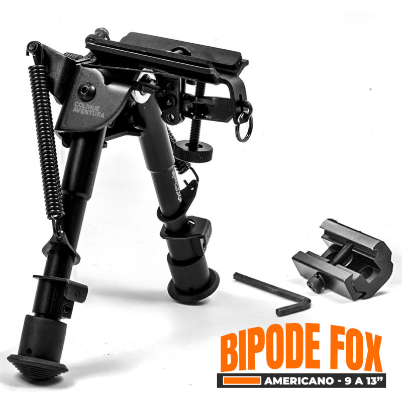 Bipode Tactico Fox A6-9 (Extensible 15.2cm a 22.8cm)