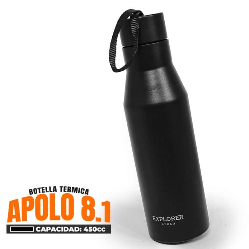 Botella Termica Explorer-Apolo “450cc” (Negro)